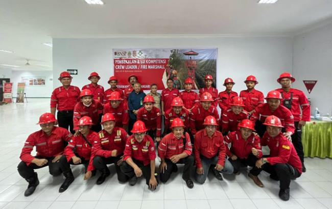 Pertama di Indonesia, PT Arara Abadi Sukses Gelar Uji Kompetensi Crew Leader RPK Dari LSPHI-BNSP