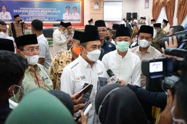 Expose Kesiapan MTQ ke XL Tingkat Provinsi Riau tahun 2022,  Bupati: Seluruh Panitia Harus Bekerjasama Bahu Membahu