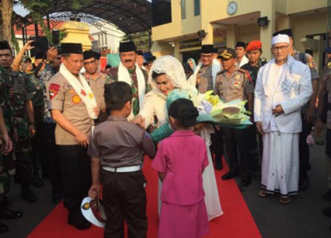 Panglima TNI dan Kapolri Safari Ramadan di Mapolrestabes Surabaya