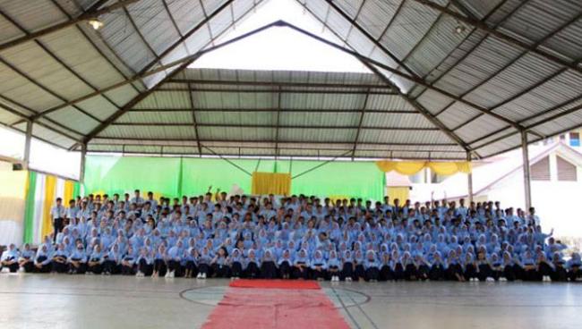 SMPN 1 Bangkinang Kota Gelar Pelepasan Siswa Kelas IX dan Perpisahan Guru Purna Bhakti