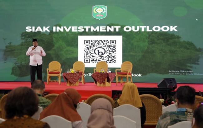 Inovasi Pertama di Indonesia, Bupati Alfedri Luncurkan Outlook Investasi Yurisdiksi Siak