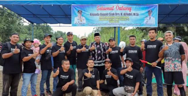 Bupati Alfedri: PORKAM Ajang Menjaring Atlet Berbakat Kabupaten Siak