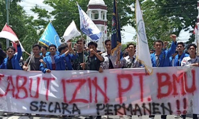 Demo Mahasiswa Berujung Ricuh, CERI Minta Pj Gubernur Aceh Cabut Izin Tambang PT BMU