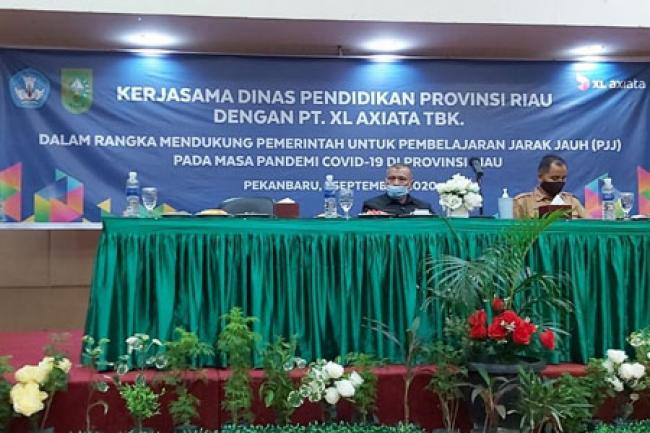 Disdik Riau Kembali Terima Bantuan 60.000 Kartu Perdana Untuk Pelajar