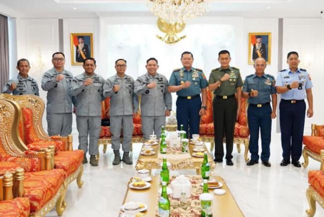 Panglima TNI - Kabakamla Sinergi, Wujudkan Instruksi Presiden Coast Guard Indonesia