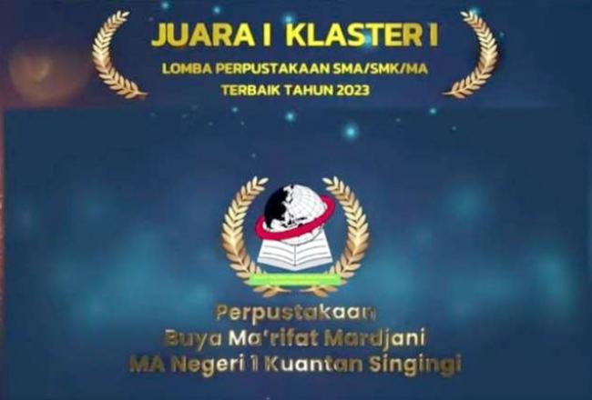 Riau Juara Pertama Lomba Perpustakaan Sekolah Tingkat Nasional Tahun 2023