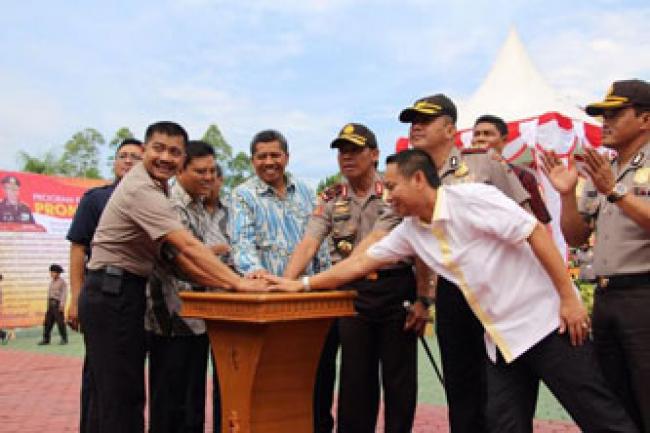 Kapolda Riau Launching SI-POLIN di Mapolres Siak