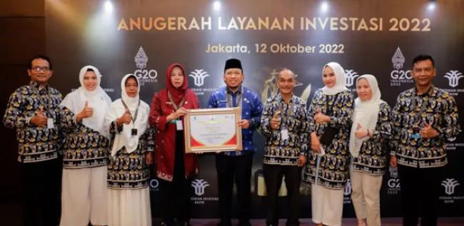Anugerah Layanan Investasi Tahun 2022, DPMPTSP Siak Nomine Delapan Besar Terbaik Nasional