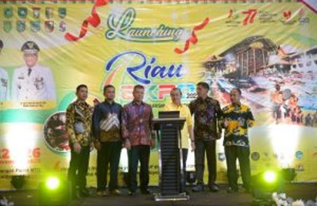 Gubri Syamsuar Resmi Launching Riau Expo 2022
