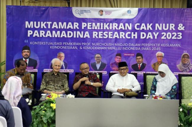 Muktamar Pemikiran Cak Nur dan Paramadina Research Day