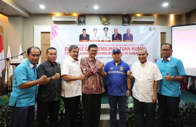 Musorprovlub KONI Riau Terapkan Siak dan Dumai Tuan Rumah Porprov 2026
