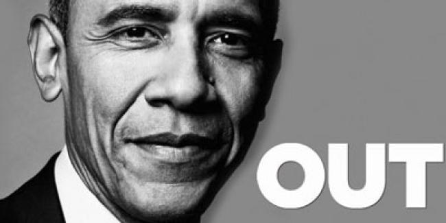 Astaga, Obama Tampil di Sampul Majalah Homoseksual
