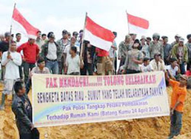 Pemprov Didesak Tuntaskan Sengketa Tata Batas Riau-Sumut