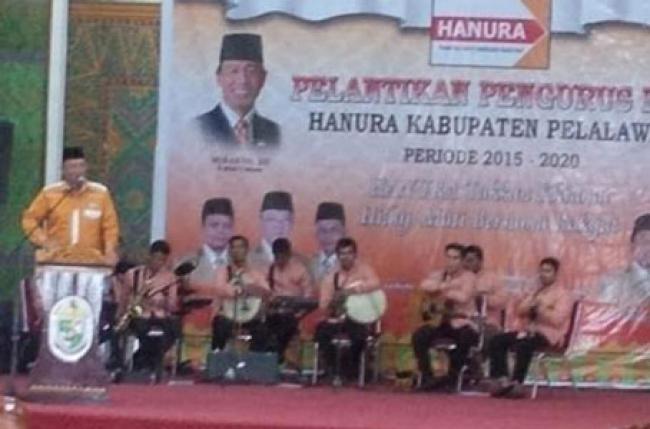 Ketua Hanura Riau Instruksikan Kader dan Simpatisan Dukung Pemerintahan Harris-Zardewan