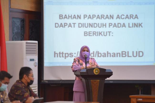 Buka Rapat Mekanisme BLUD, Begini Kata Asisten II Setdaprov Riau