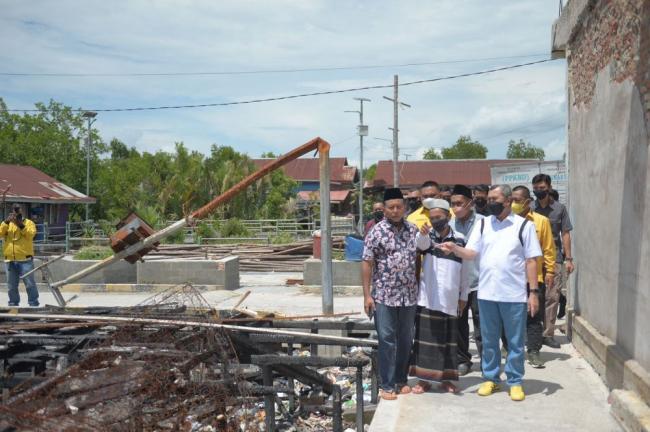 Masjid Al Misak Dumai Terbakar, Gubernur: Pemprov Riau akan bantu Pembangunan